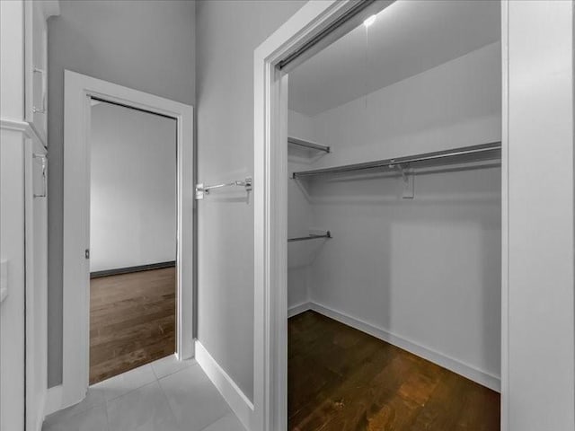 view of closet