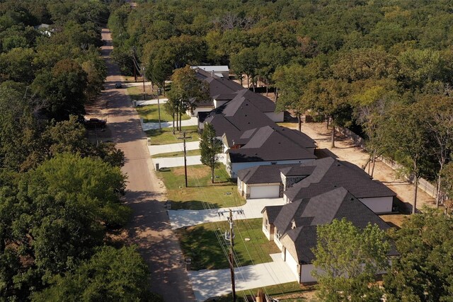 11298 Cedar Dr, Mabank, TX 75156 - aerial overview of property's location featuring a forest