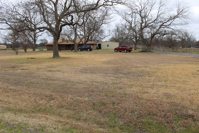 view of yard