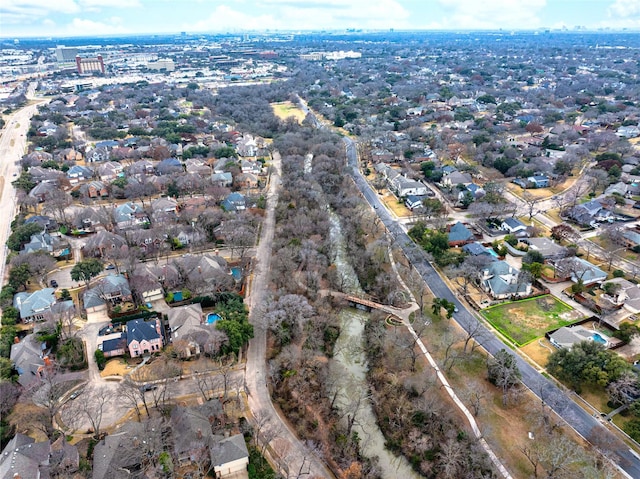 aerial view