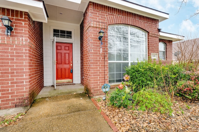 view of property entrance