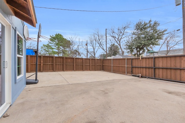 1308 Abbott Dr, Irving, TX 75060 - fenced backyard featuring a patio area