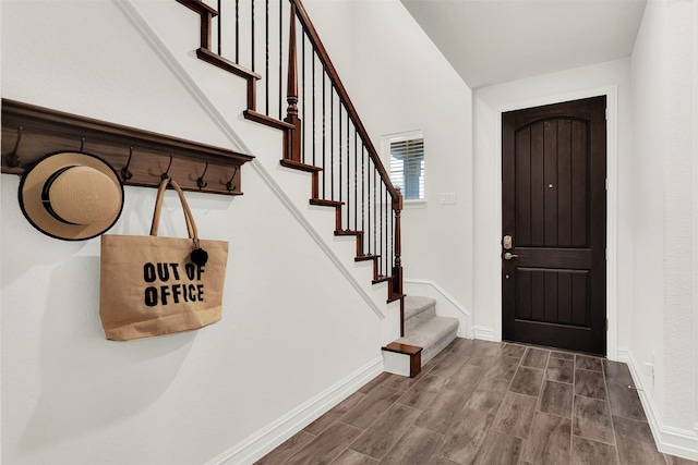 view of entrance foyer