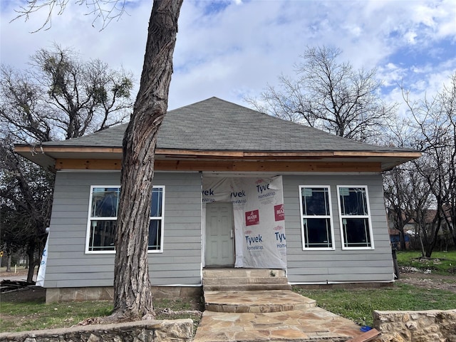 view of bungalow-style house