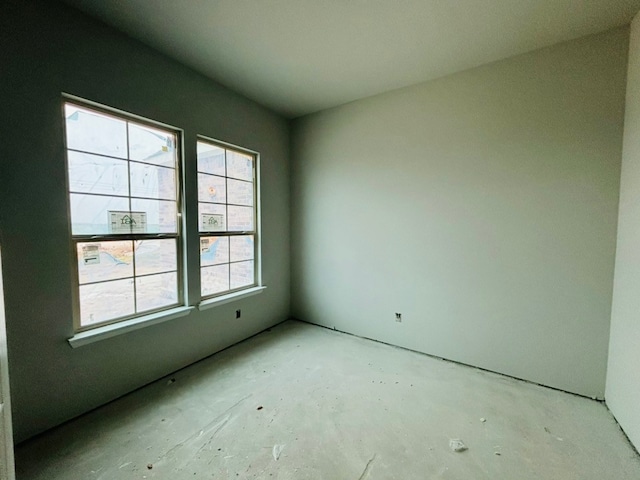 view of empty room