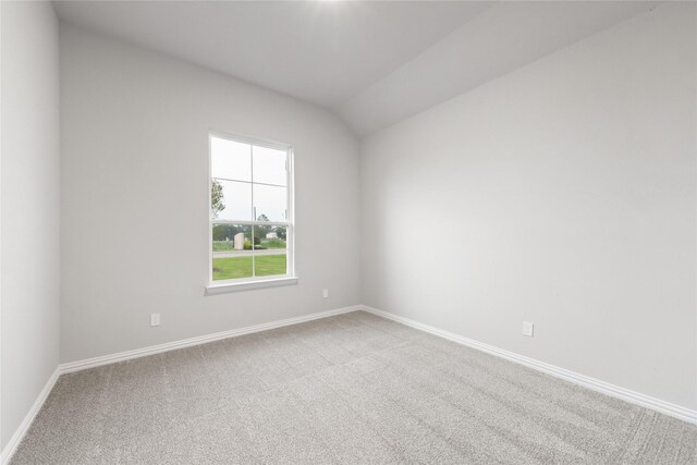 3915 Southern Oaks Dr, Royse City, TX 75189 - carpeted empty room featuring baseboards and lofted ceiling