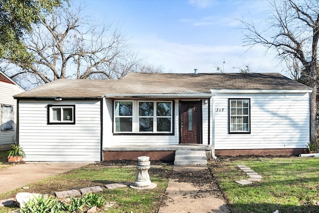 view of ranch-style house