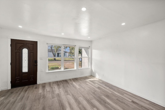 2717 Eagle Dr, Dallas, TX 75216 - entryway featuring light wood-type flooring