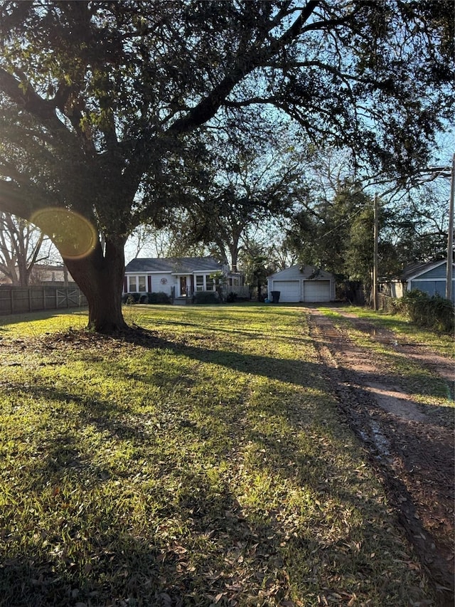 view of yard