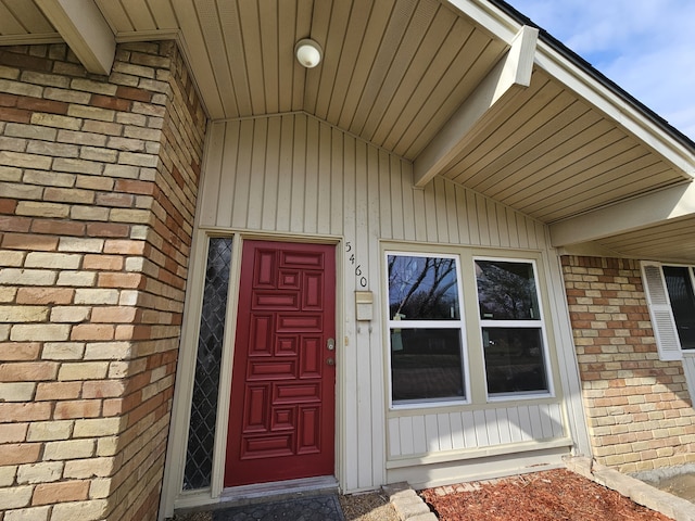 view of entrance to property