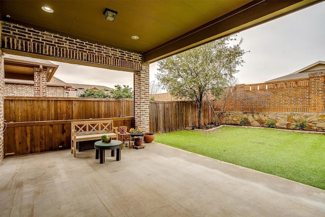 view of patio / terrace