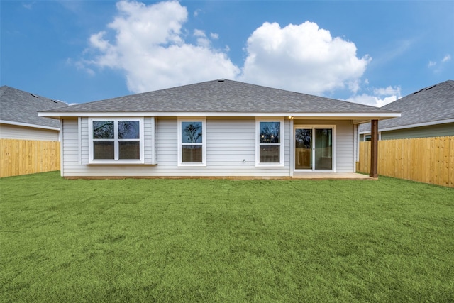 102 Walnut St, Whitesboro, TX 76273 - rear view of house featuring roof with shingles