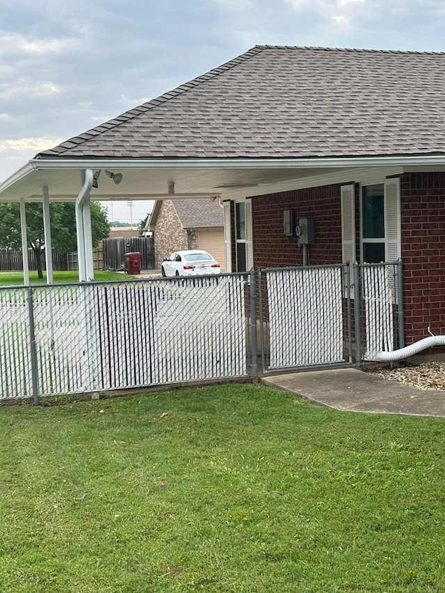 604 Mustang, Mount Vernon, TX 75457 - view of yard