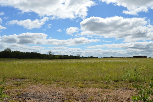 view of landscape with a rural view