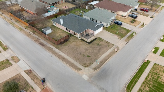 drone / aerial view