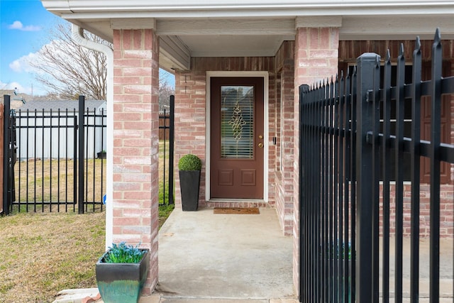 view of property entrance