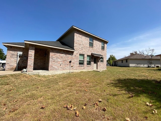 721 Prairie Creek Dr, Princeton, TX 75407 - rear view of property featuring a yard