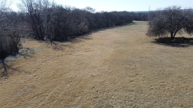 view of nature featuring a rural view