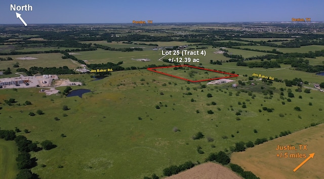 LOT25 Jim Baker Rd, Justin TX, 76247 land for sale