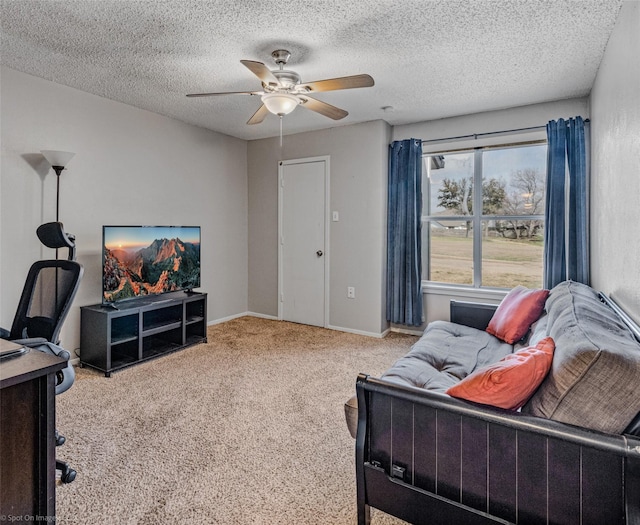 bedroom with a ceiling fan, ensuite bathroom, a closet, light colored carpet, and visible vents