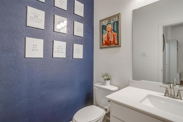 517 Ramon St, Burleson, TX 76028 - bathroom featuring vanity and a textured wall
