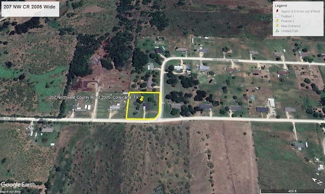 207 County Road 2005, Corsicana, TX 75110 - map