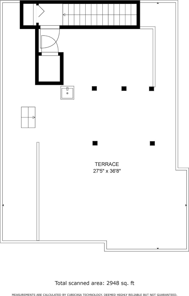 2123 Albany St, Dallas, TX 75201 - floor plan