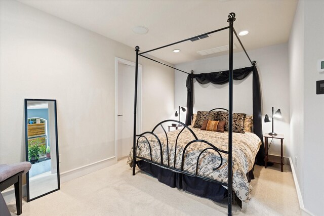 2123 Albany St, Dallas, TX 75201 - view of carpeted bedroom
