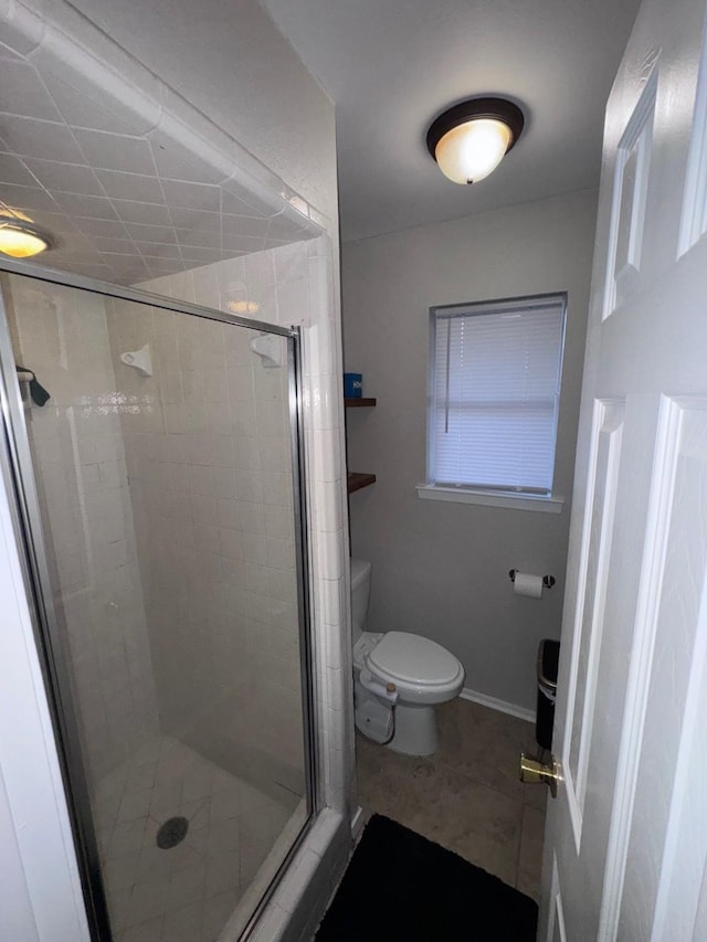 2732 Foxcroft Cir, Denton, TX 76209 - full bathroom with a stall shower and toilet
