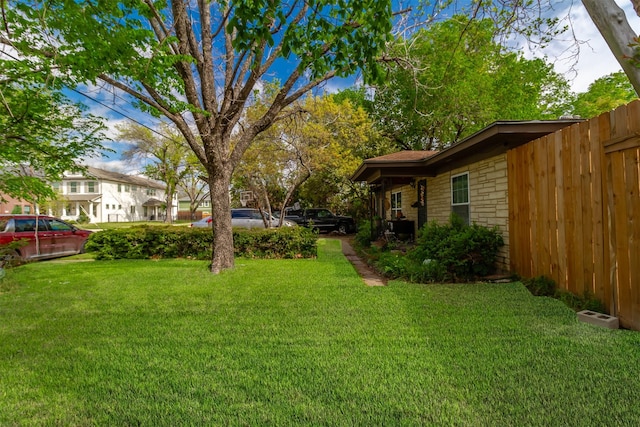 417 Athenia Dr, Fort Worth, TX 76114 - view of yard