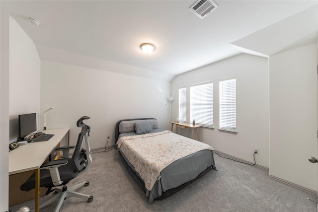 bedroom featuring carpet floors