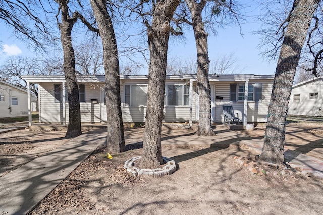 view of rear view of house