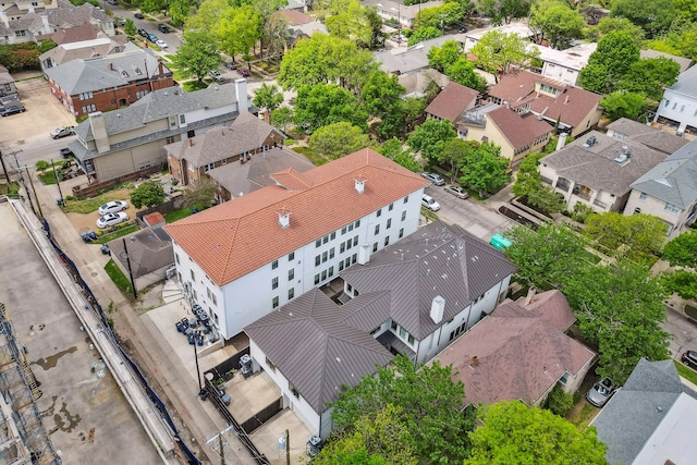 aerial view