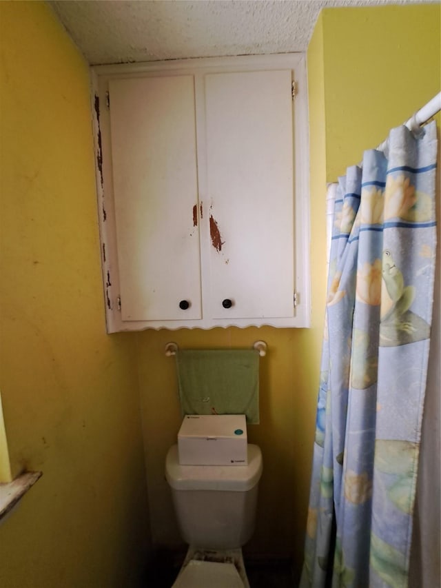 bathroom with toilet