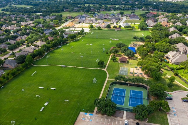 2418 Strathfield Ln, Trophy Club, TX 76262 - drone / aerial view with a residential view