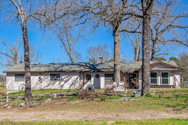 view of ranch-style house