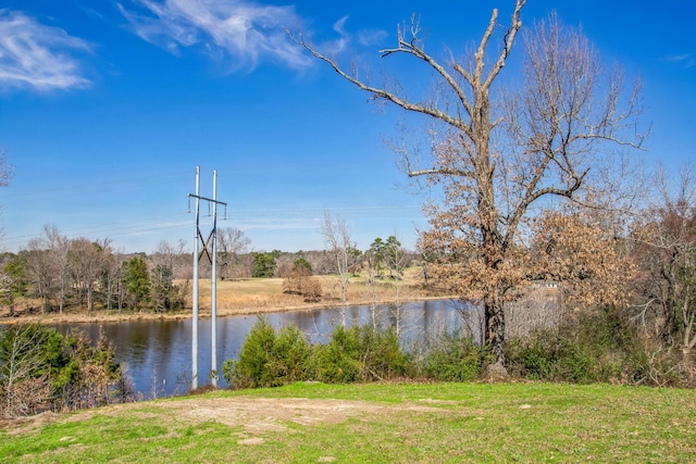 property view of water