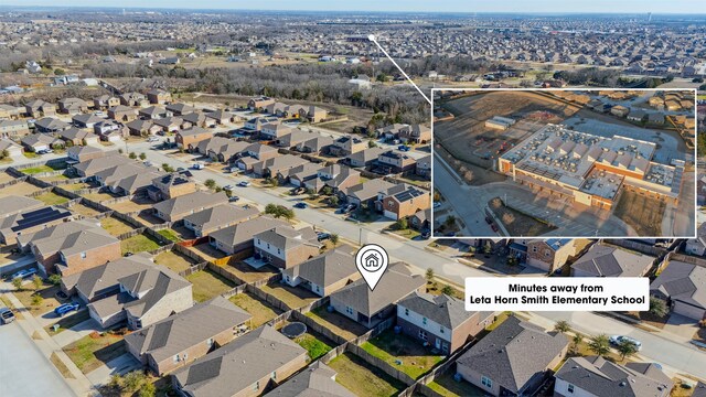 drone / aerial view