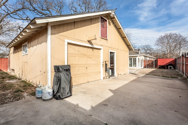 view of property exterior