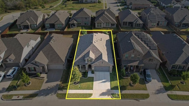 4024 Rosin St, Aubrey, TX 76227 - bird's eye view with a residential view