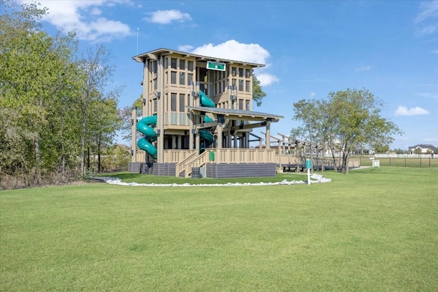 4024 Rosin St, Aubrey, TX 76227 - community play area featuring a lawn and fence