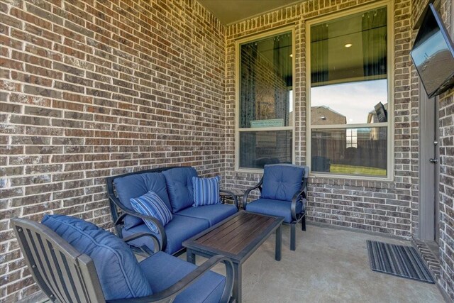 4024 Rosin St, Aubrey, TX 76227 - view of patio with outdoor lounge area