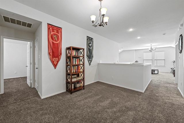 4424 Dashland Dr, Celina, TX 75009 - interior space featuring a chandelier