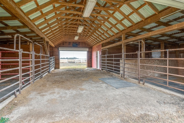 view of stable