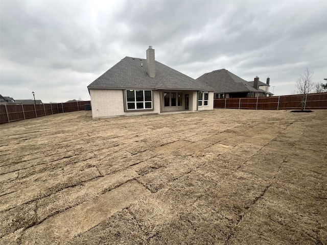 view of rear view of house