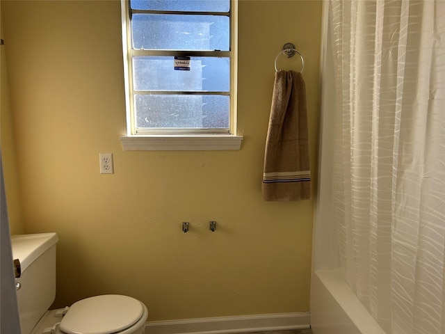 bathroom with toilet