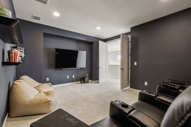 4112 Heatherton Dr, Celina, TX 75009 - cinema room featuring carpet floors, baseboards, and recessed lighting