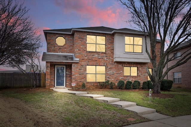 2160 Glenhaven Dr, Lewisville, TX 75067 - view of front of property featuring brick siding