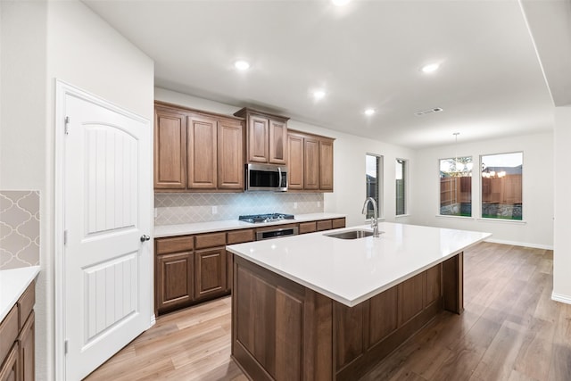 14317 Nebula Dr, Haslet, TX 76052 - bathroom featuring toilet, shower / tub combination, vanity, visible vents, and recessed lighting