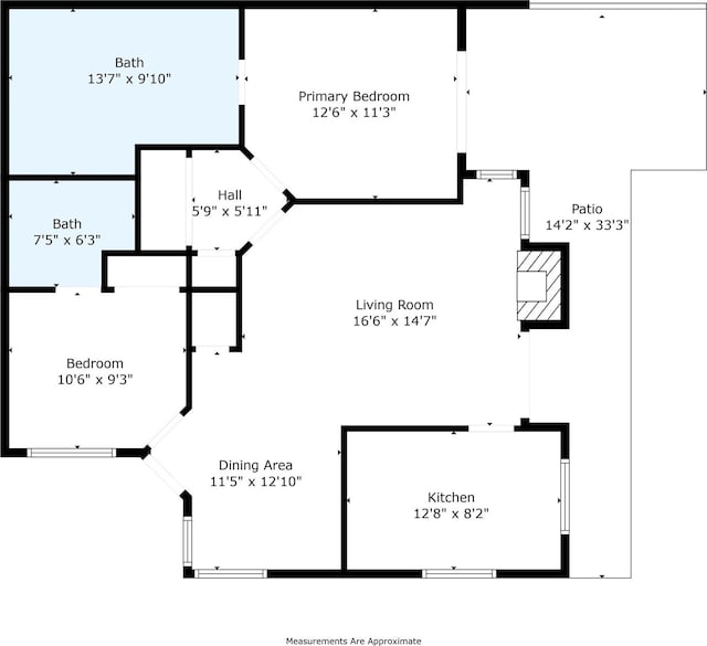 821 Dublin Dr Unit 143, Richardson, TX 75080 - floor plan